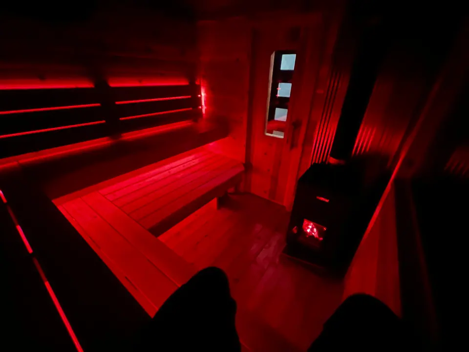 Superior Wood-Fired Sauna in Northern Iowa, photo 3 of 5