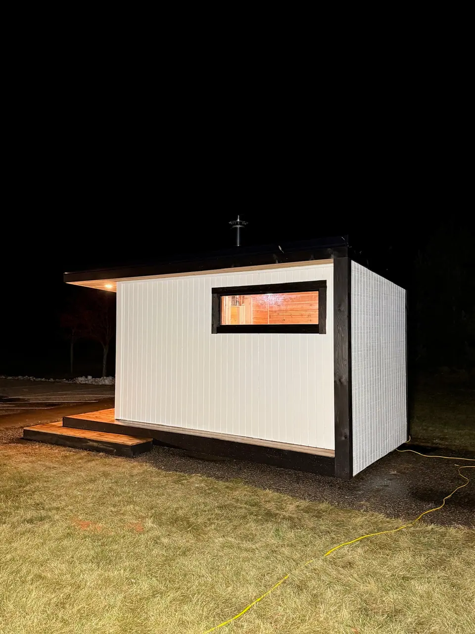 Hand-Built Sauna for a Church Event in Cokato, MN, photo 1 of 4