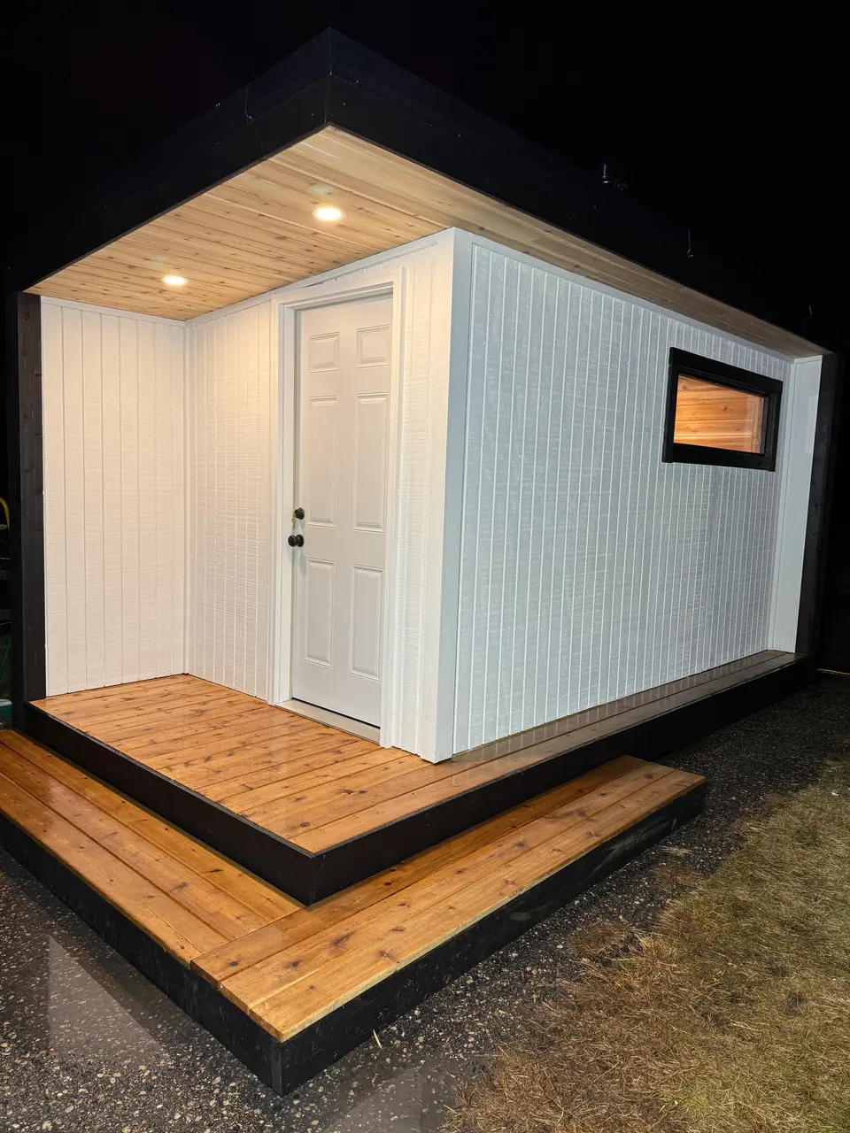 Hand-Built Sauna for a Church Event in Cokato, MN, photo 2 of 4