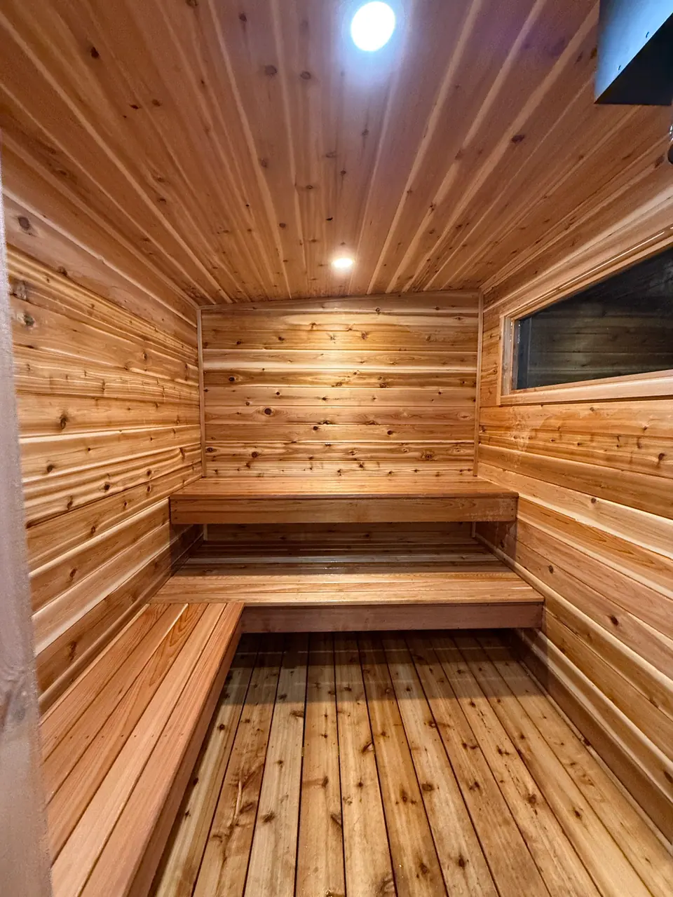 Hand-Built Sauna for a Church Event in Cokato, MN, photo 4 of 4