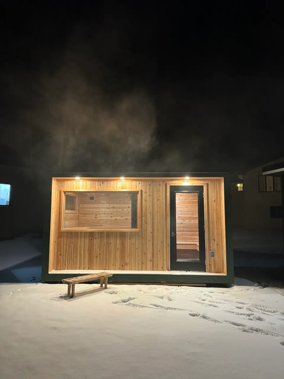 8x14 Two-Zone Wood-Fired Sauna in Ham Lake, MN, photo 1 of 3