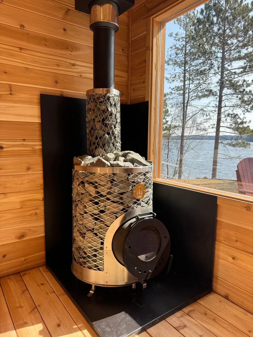 Lakeside Sauna on Lower Eau Claire Lake in Gordon, WI, photo 5 of 5