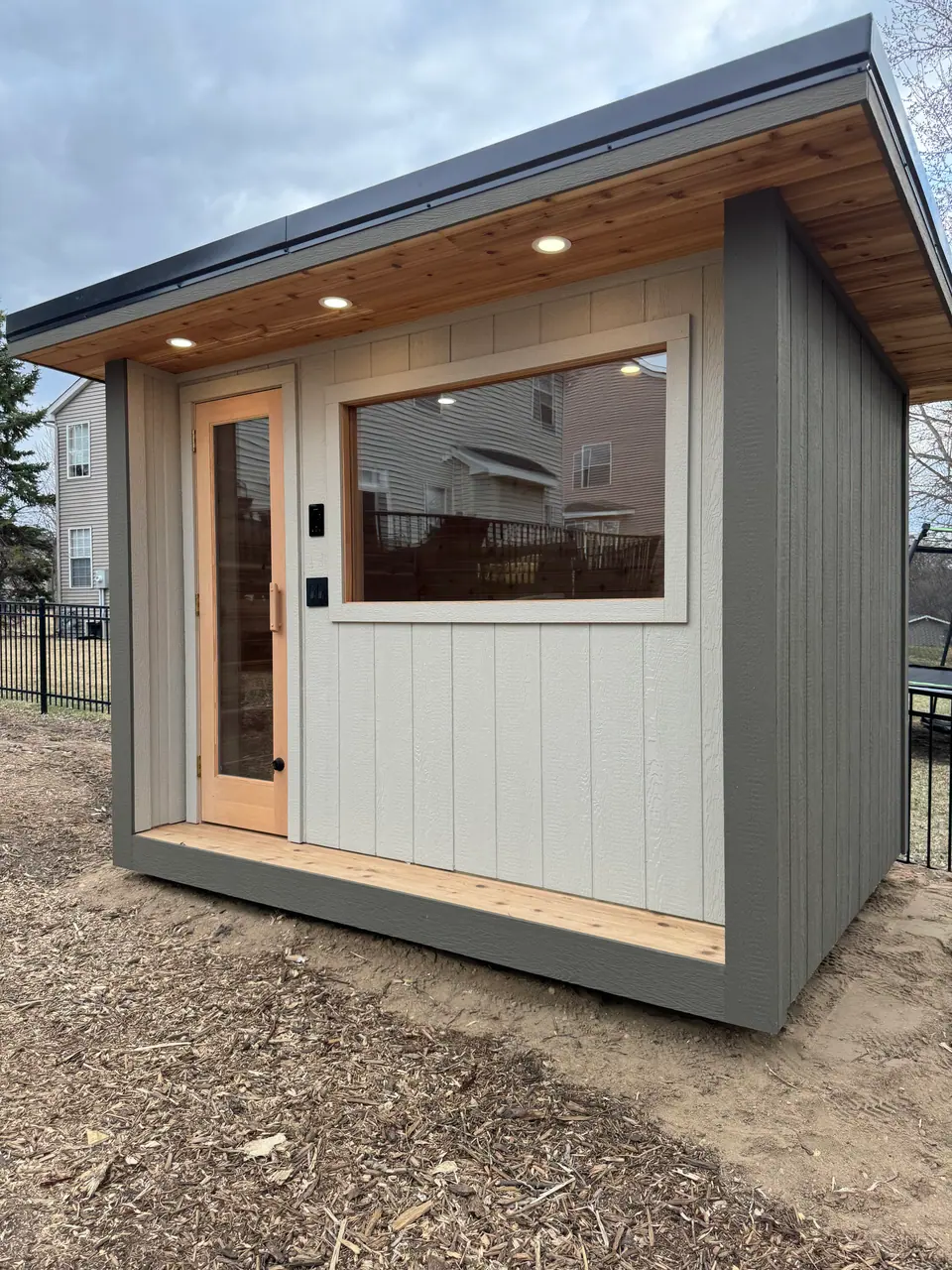 Custom Outdoor Sauna Build in Chanhassen, MN, photo 1 of 4