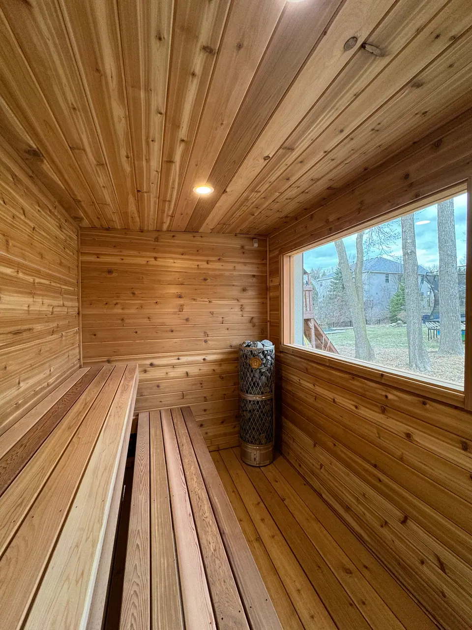 Custom Outdoor Sauna Build in Chanhassen, MN, photo 2 of 4