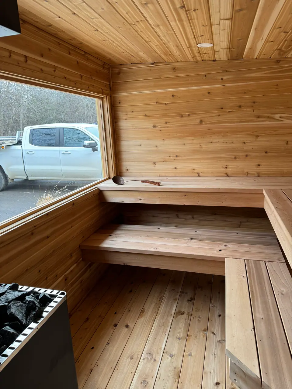 Custom Wood-Fired Sauna, Delivered in Clear Lake, MN, photo 2 of 3