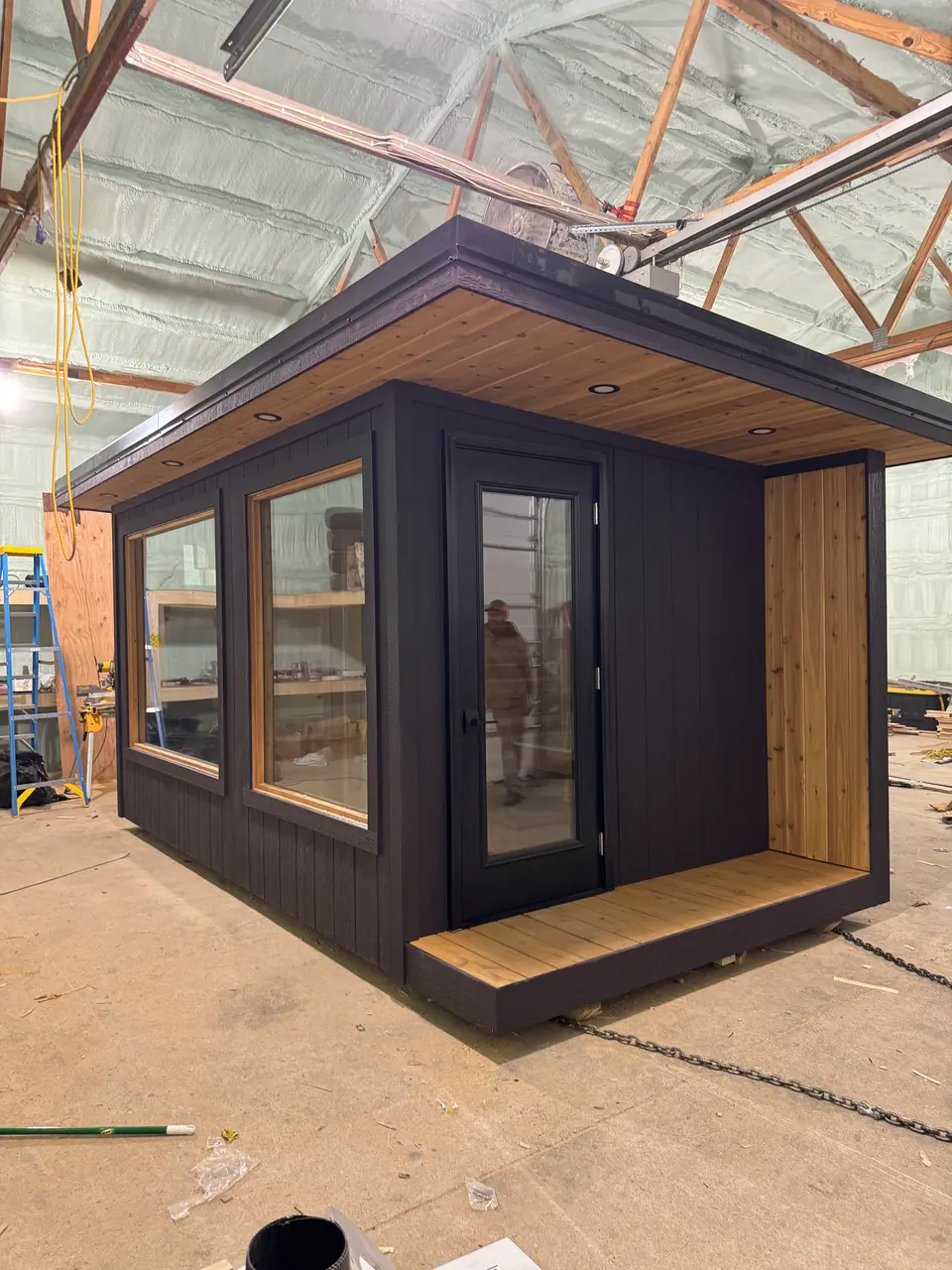 Custom Wood-Fired Sauna in Longville, MN, photo 1 of 5