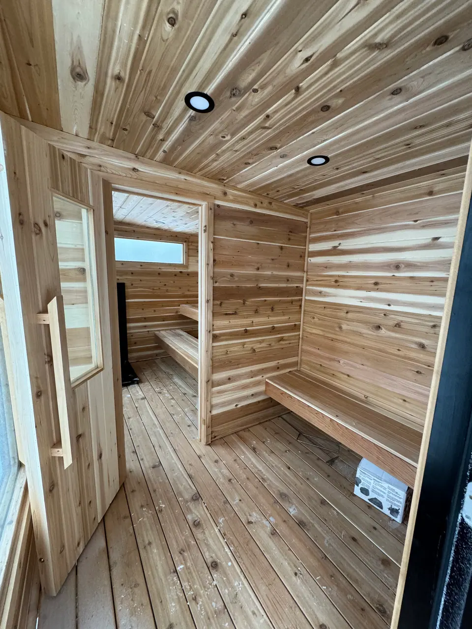 Custom Wood-Fired Sauna in Longville, MN, photo 3 of 5